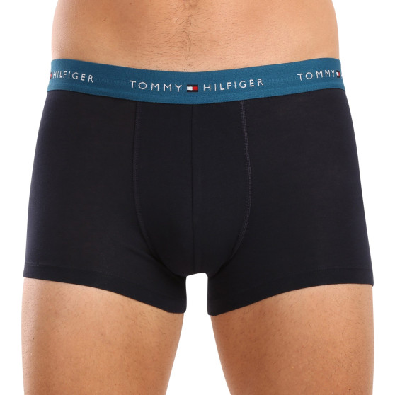 3PACK muške bokserice Tommy Hilfiger tamno plava (UM0UM02763 0VH)