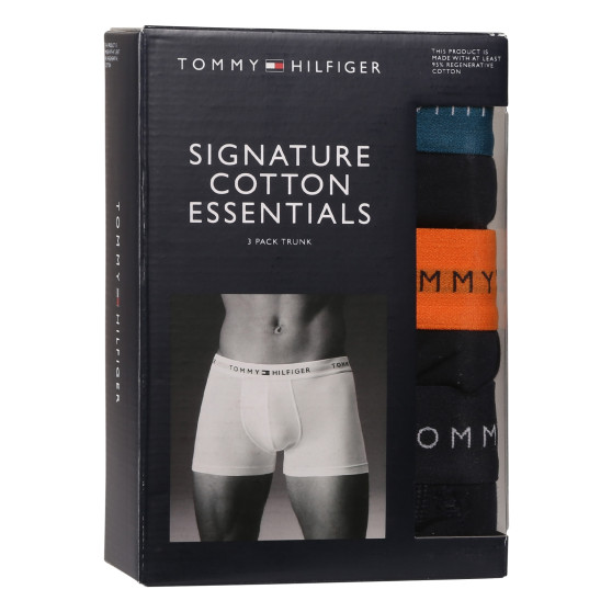 3PACK muške bokserice Tommy Hilfiger tamno plava (UM0UM02763 0VH)