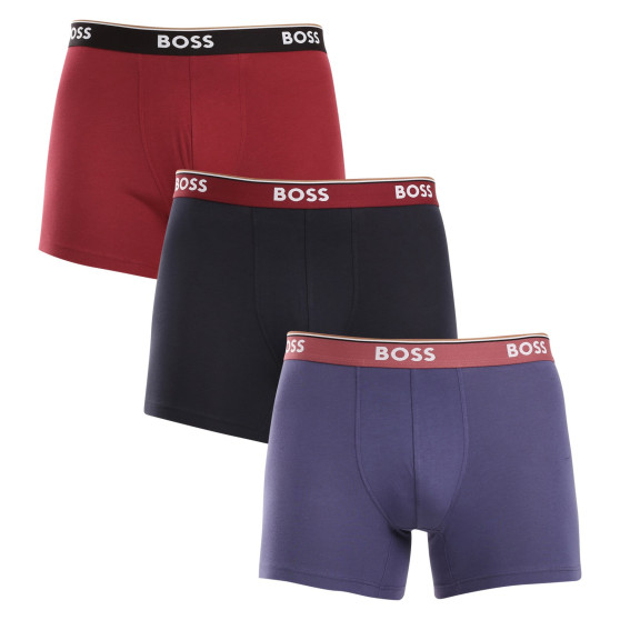 3PACK muške bokserice BOSS višebojan (50517828 984)