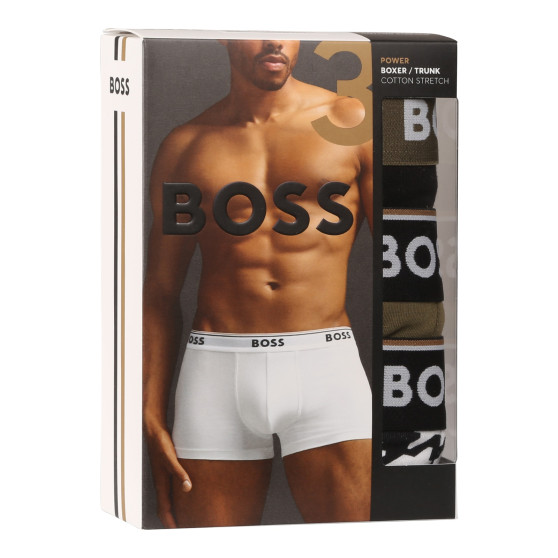 3PACK muške bokserice BOSS višebojan (50517829 965)