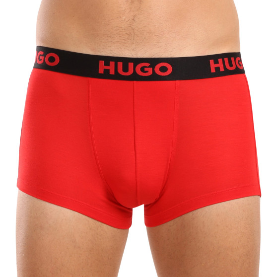 3PACK muške bokserice HUGO višebojan (50496723 982)