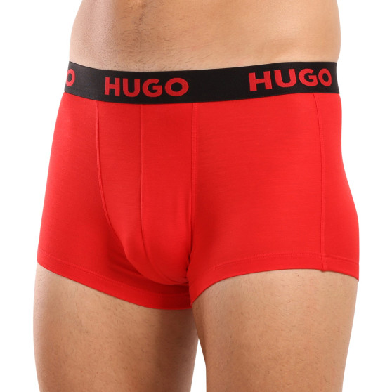 3PACK muške bokserice HUGO višebojan (50496723 982)