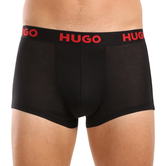 3PACK muške bokserice HUGO višebojan (50496723 982)