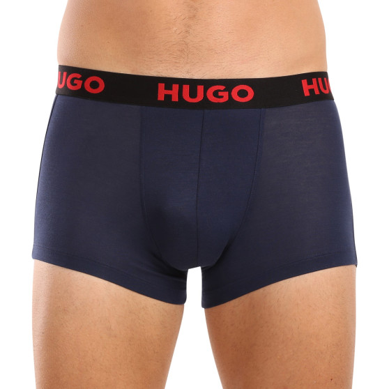 3PACK muške bokserice HUGO višebojan (50496723 982)