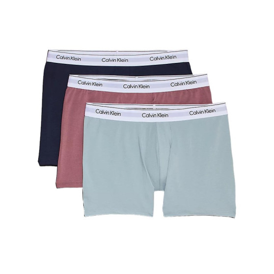 3PACK muške bokserice Calvin Klein prevelik raznobojan (NB3378A-M8P)