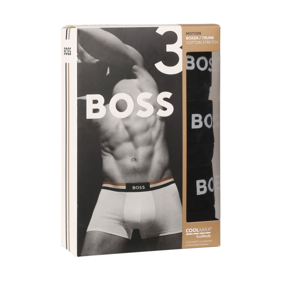 3PACK muške bokserice BOSS crno (50516542 001)