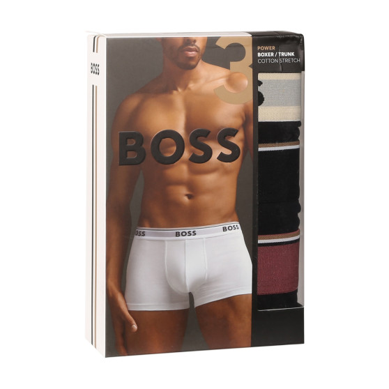 3PACK muške bokserice BOSS višebojan (50514998 982)