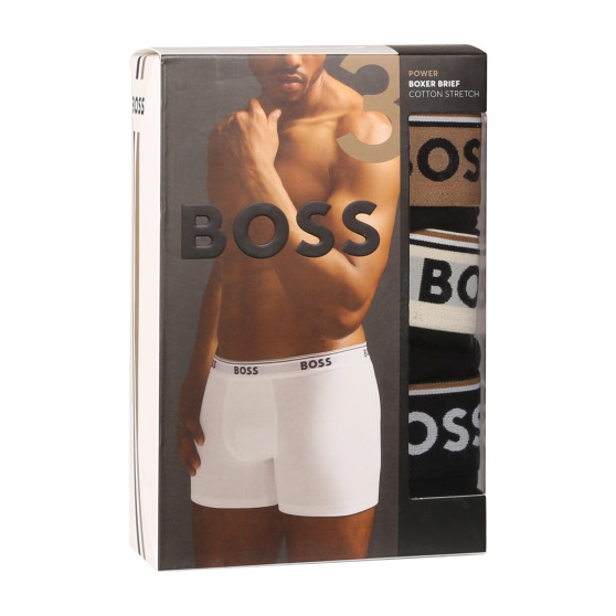 3PACK muške bokserice BOSS višebojan (50514998 982)