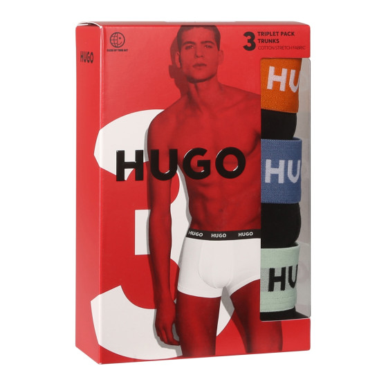 3PACK muške bokserice HUGO višebojan (50517878 961)