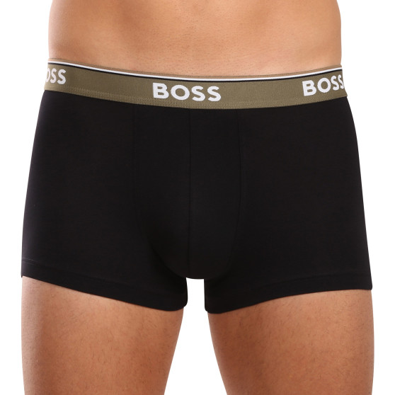 3PACK muške bokserice BOSS crno (50517827 980)