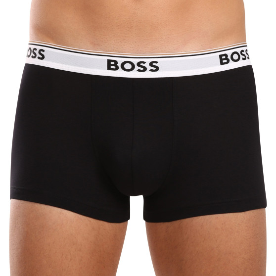 3PACK muške bokserice BOSS crno (50517827 980)