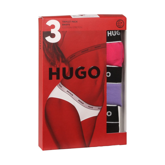 3PACK žensko donje rublje HUGO višebojan (50480157 962)