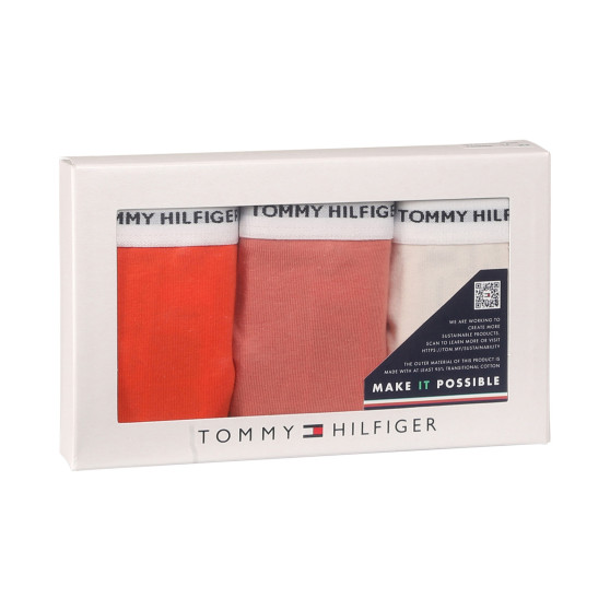 3PACK ženske tange Tommy Hilfiger višebojan (UW0UW04894 0VG)