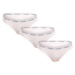 3PACK žensko donje rublje Calvin Klein bijela (QD5207E-100)