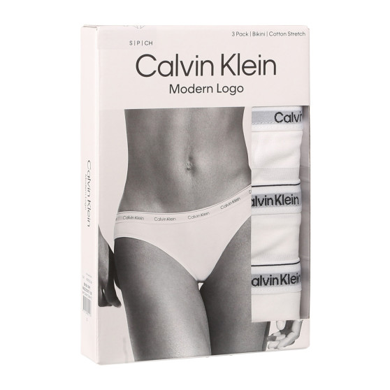 3PACK žensko donje rublje Calvin Klein bijela (QD5207E-100)