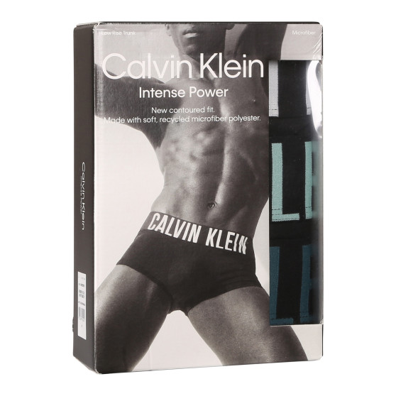 3PACK muške bokserice Calvin Klein crno (NB3611A-Q1L)