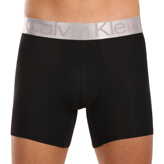 3PACK muške bokserice Calvin Klein crno (NB3075A-QTE)