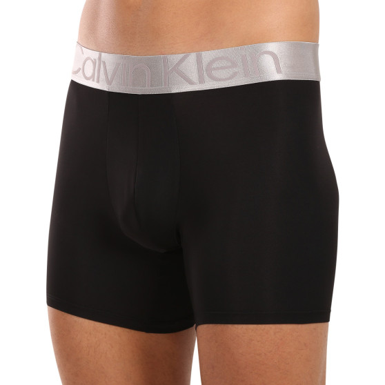 3PACK muške bokserice Calvin Klein crno (NB3075A-QTE)