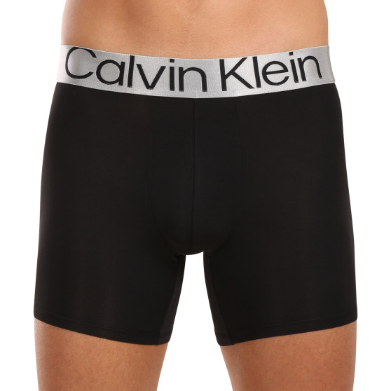 3PACK muške bokserice Calvin Klein crno (NB3075A-QTE)