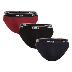 3PACK muške slip gaće BOSS crno (50510679 001)