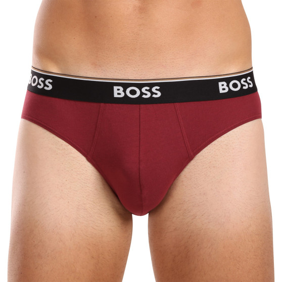 3PACK muške slip gaće BOSS crno (50510679 001)