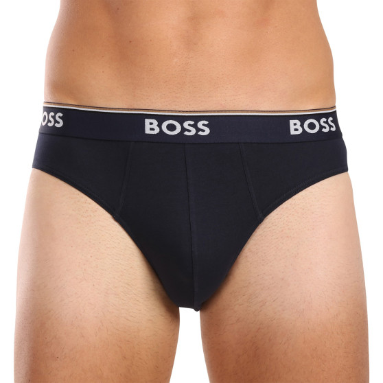 3PACK muške slip gaće BOSS crno (50510679 001)