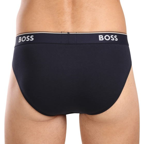 3PACK muške slip gaće BOSS crno (50510679 001)