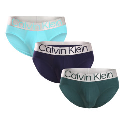 3PACK muške slip gaće Calvin Klein višebojan (NB3129A-N2M)