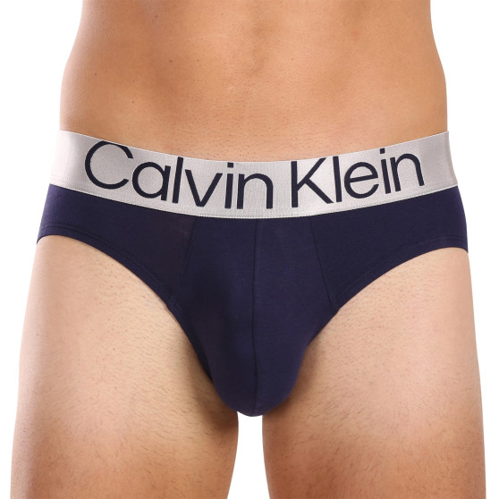 3PACK muške slip gaće Calvin Klein višebojan (NB3129A-N2M)