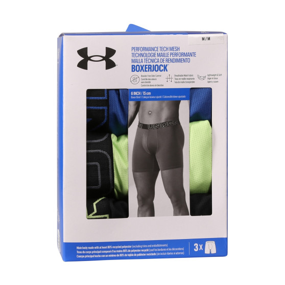 3PACK muške bokserice Under Armour višebojan (1383884 432)