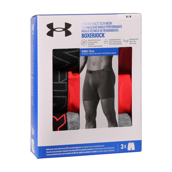 3PACK muške bokserice Under Armour višebojan (1383884 625)