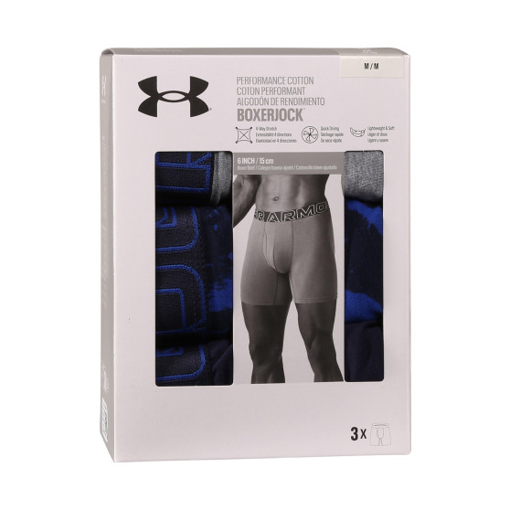 3PACK muške bokserice Under Armour višebojan (1383890 400)