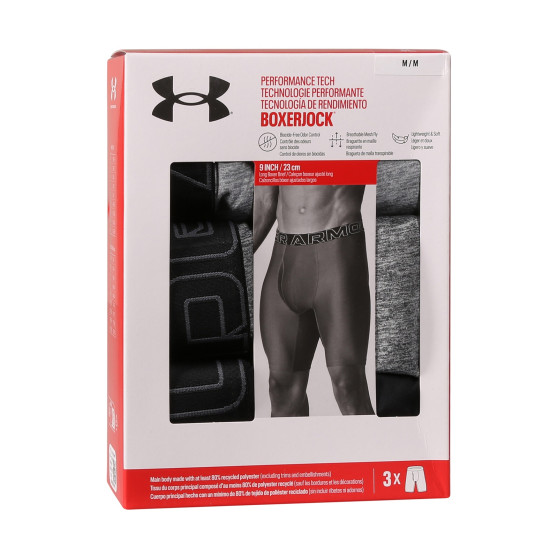 3PACK muške bokserice Under Armour višebojan (1383880 035)