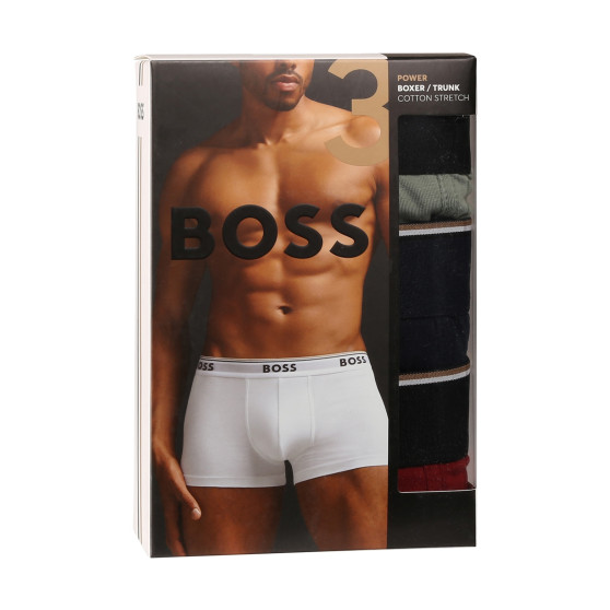 3PACK muške bokserice BOSS višebojan (50517827 967)