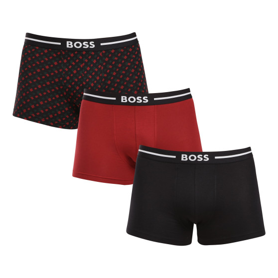 3PACK muške bokserice BOSS višebojan (50514998 982)