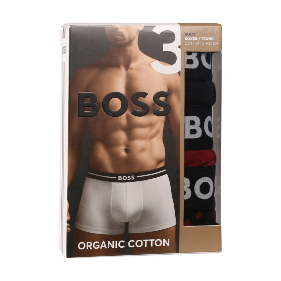 3PACK muške bokserice BOSS višebojan (50514998 982)