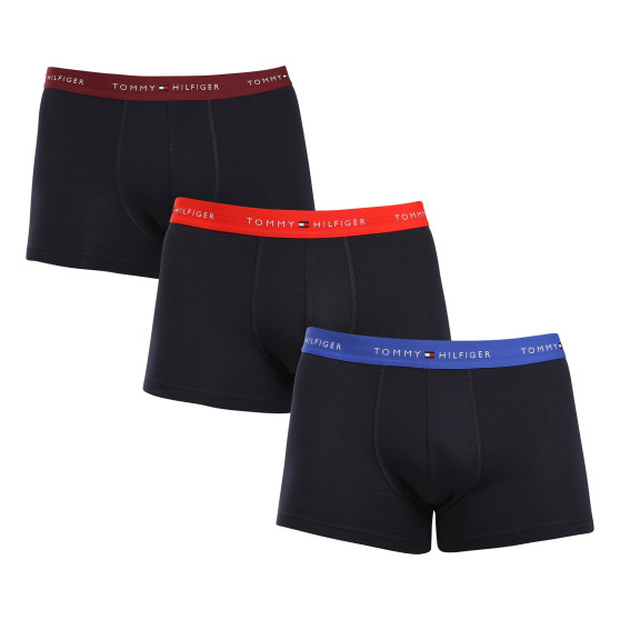 3PACK muške bokserice Tommy Hilfiger tamno plava (UM0UM02763 05K)