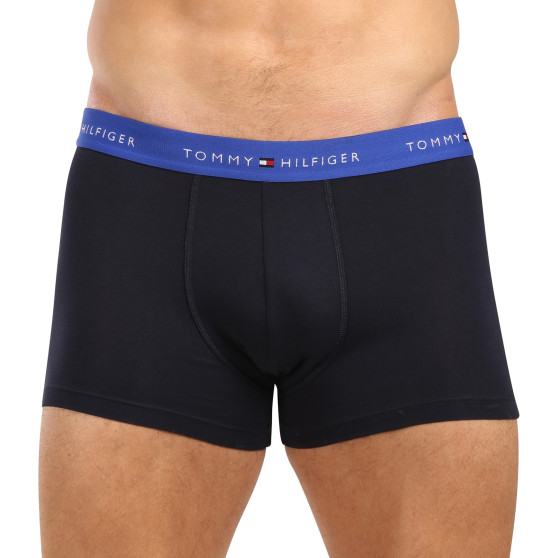 3PACK muške bokserice Tommy Hilfiger tamno plava (UM0UM02763 05K)