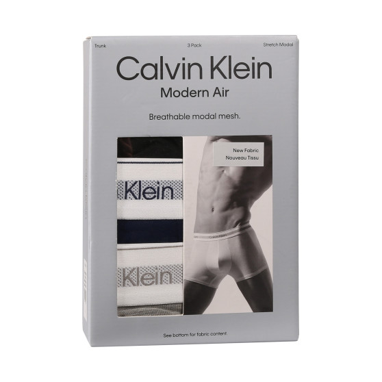 3PACK muške bokserice Calvin Klein višebojan (NB3953A-PS8)