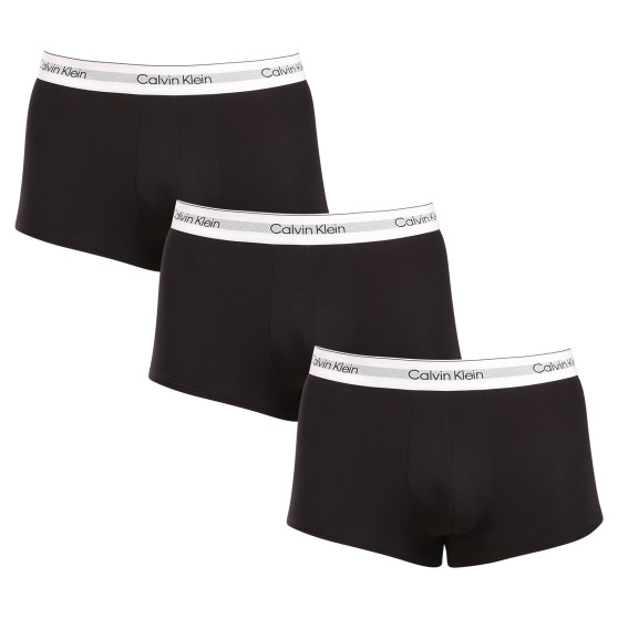 3PACK muške bokserice Calvin Klein crno (NB3956A-UB1)