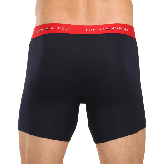 3PACK muške bokserice Tommy Hilfiger tamno plava (UM0UM02765 0W3)