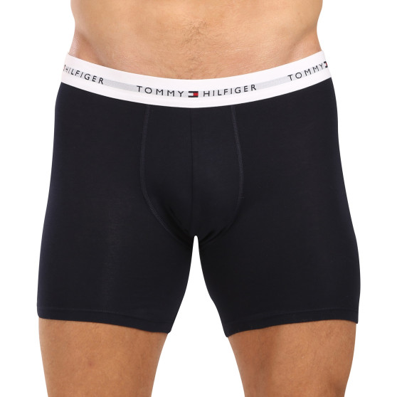 3PACK muške bokserice Tommy Hilfiger tamno plava (UM0UM02765 0W3)