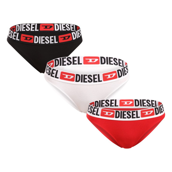 3PACK ženske tange Diesel višebojan (00SE0K-0NJAP-E6207)