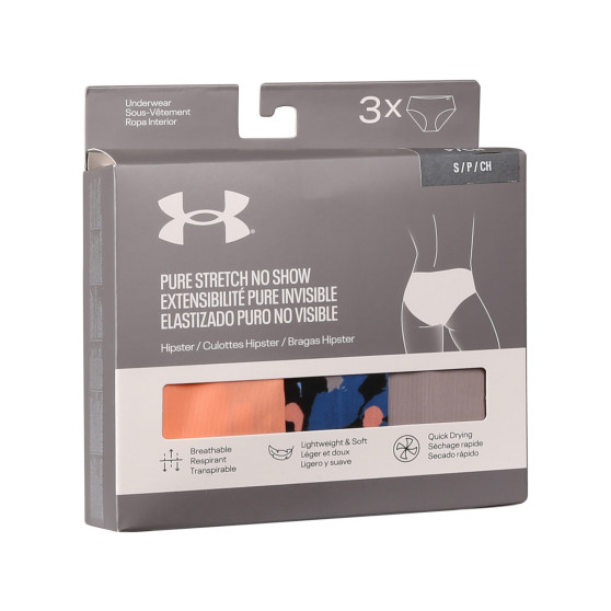 3PACK žensko donje rublje Under Armour višebojan (1383896 432)