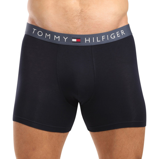 3PACK muške bokserice Tommy Hilfiger tamno plava (UM0UM03431 0R1)