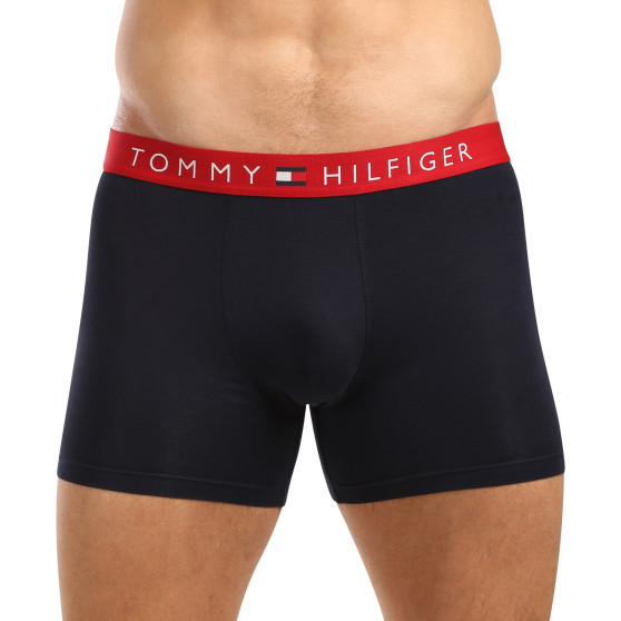 3PACK muške bokserice Tommy Hilfiger tamno plava (UM0UM03431 0R1)