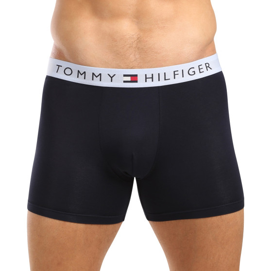 3PACK muške bokserice Tommy Hilfiger tamno plava (UM0UM03431 0R1)