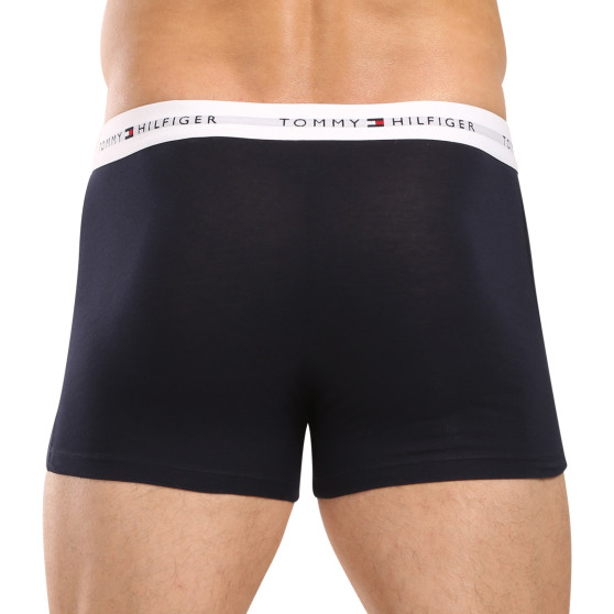 3PACK muške bokserice Tommy Hilfiger tamno plava (UM0UM02763 0W3)