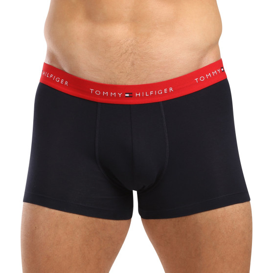 3PACK muške bokserice Tommy Hilfiger tamno plava (UM0UM02763 0W3)