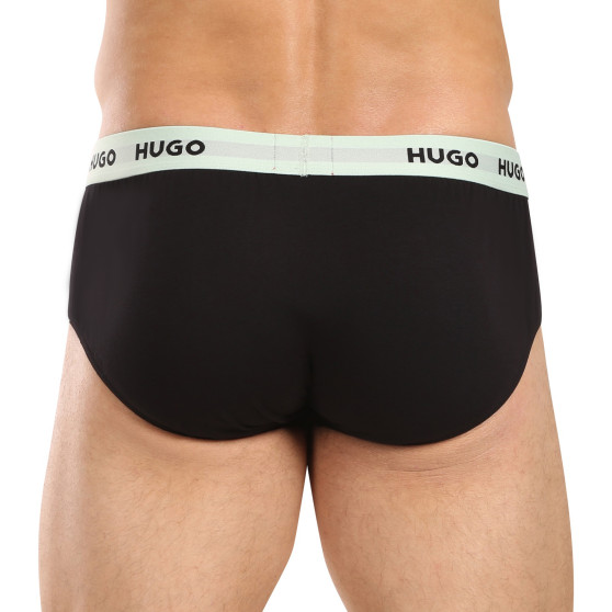 3PACK muške slip gaće HUGO crno (50517879 961)